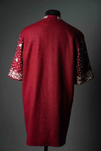 Boromir red wool tunic (Lord of the Rings) - S