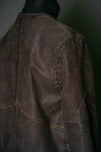 Aragorn duster strider (leather jacket) - XS / Green