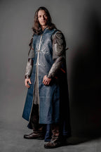 Aragorn king royal blue vest (Lord of the Rings) - S