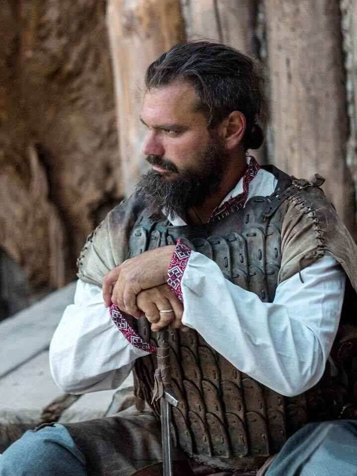 Viking Larp leather armor - XS / Lamellar cuirass