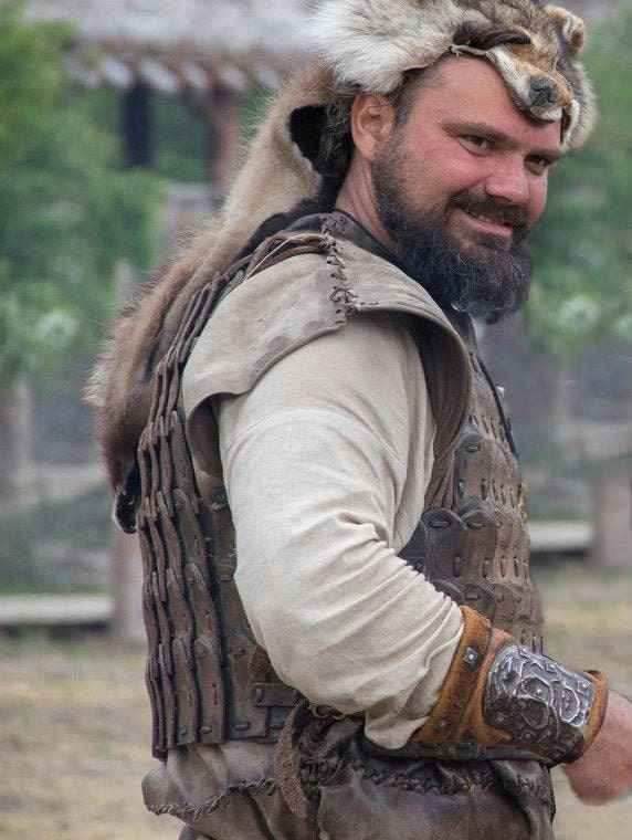 Viking Larp leather armor - XS / Lamellar cuirass