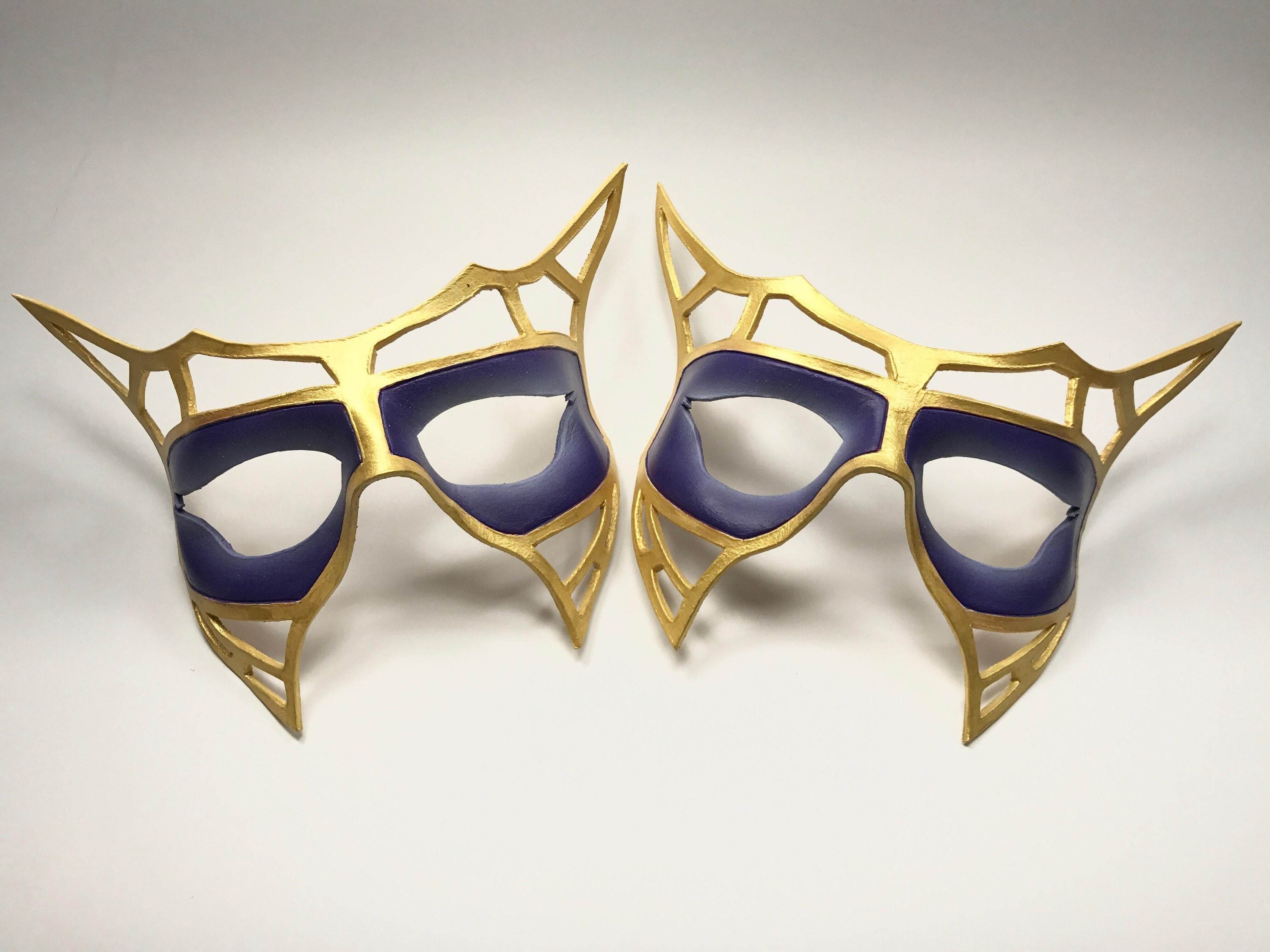 Royal Handmade Genuine Leather Mask - 