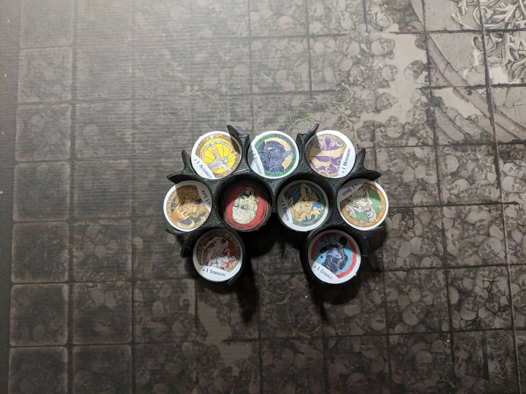 Token Holder (Style 1) for Kingdom Death: Monster