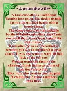 Luckenbooth Thistle Necklace - 18