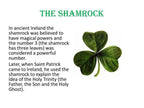 Limerick Celtic Shamrock Post Earrings - 