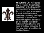 Fluer De Lis Necklace - 18