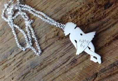 Triskele Irish Dancer Necklace - high polish dress