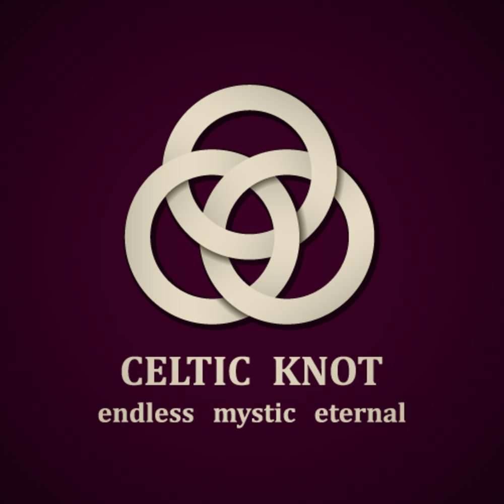 Simple Celtic Dara Knot Necklace - 18
