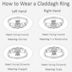 Irish Lace Claddagh Ring