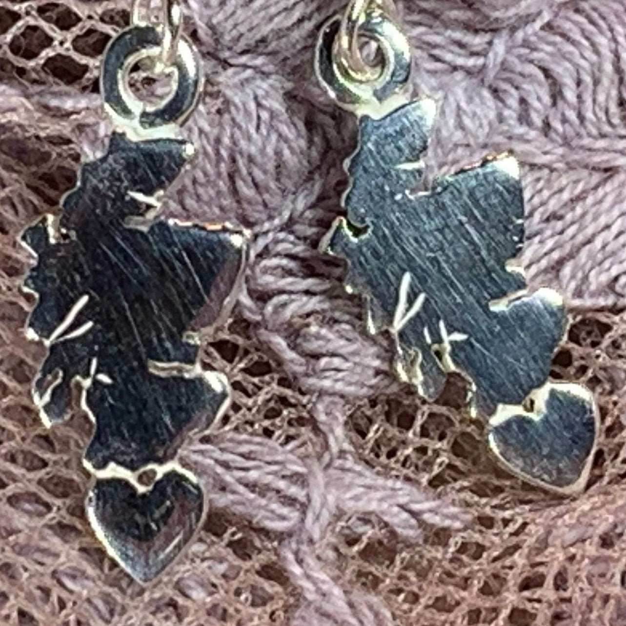 Scotland Map Earrings - 