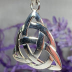 Emaline Celtic Knot Necklace - 18