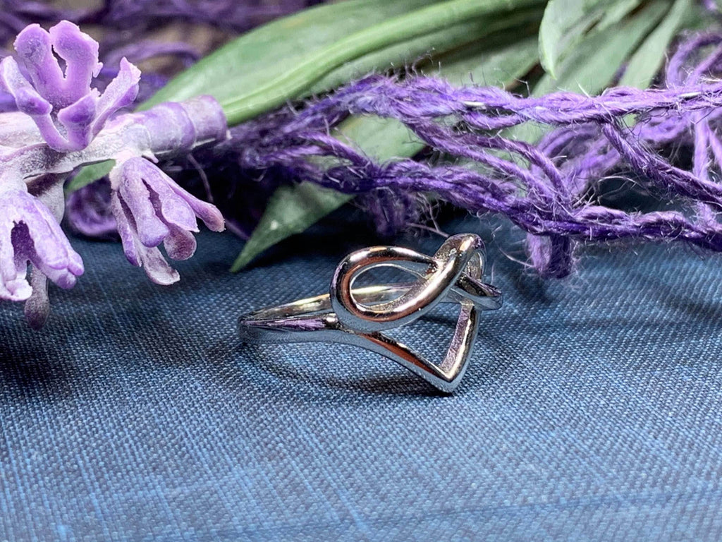 Celtic Forever Heart Ring - 4