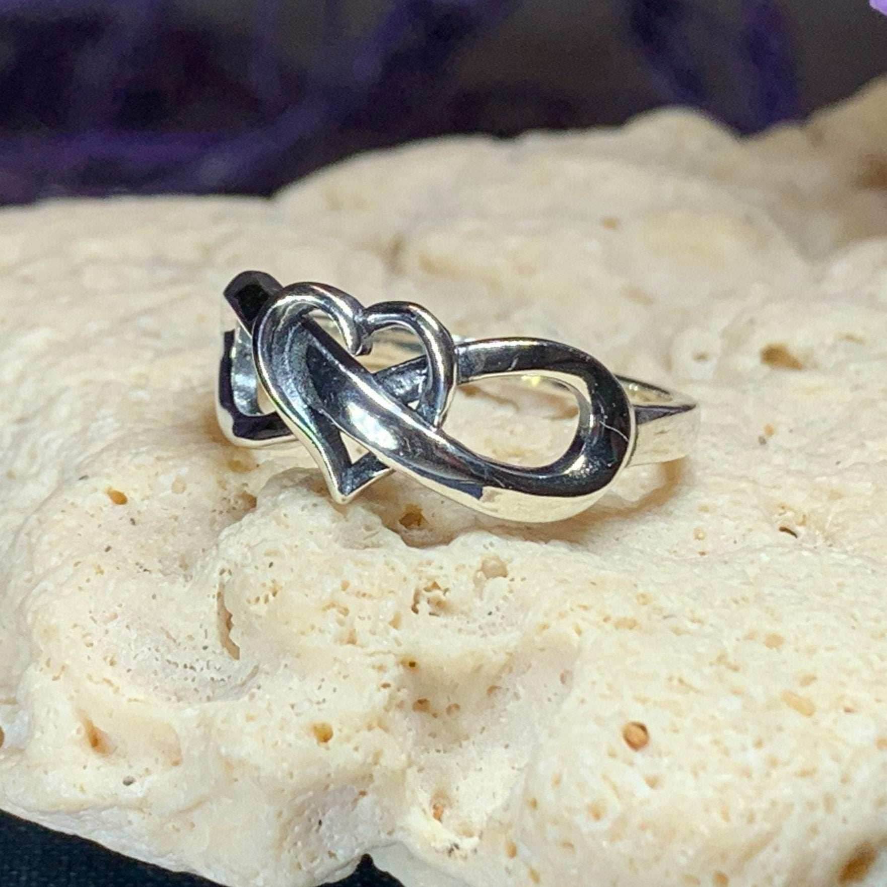 Infinity Heart Ring - 6