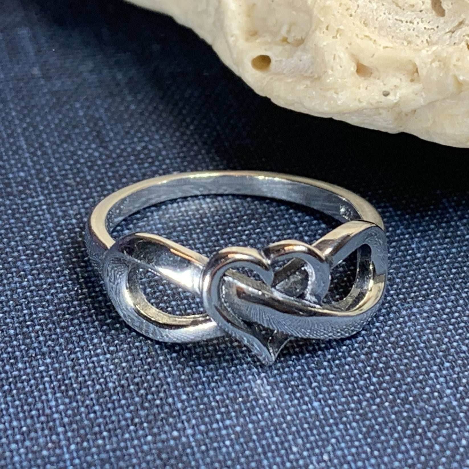 Infinity Heart Ring - 6