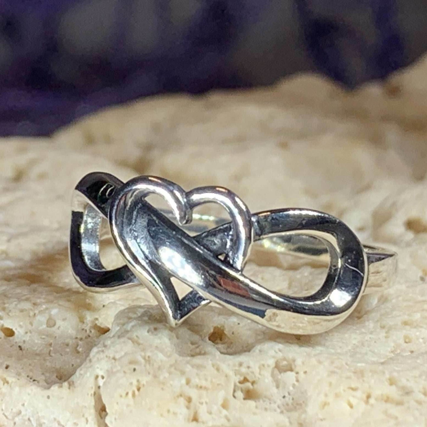 Infinity Heart Ring - 6