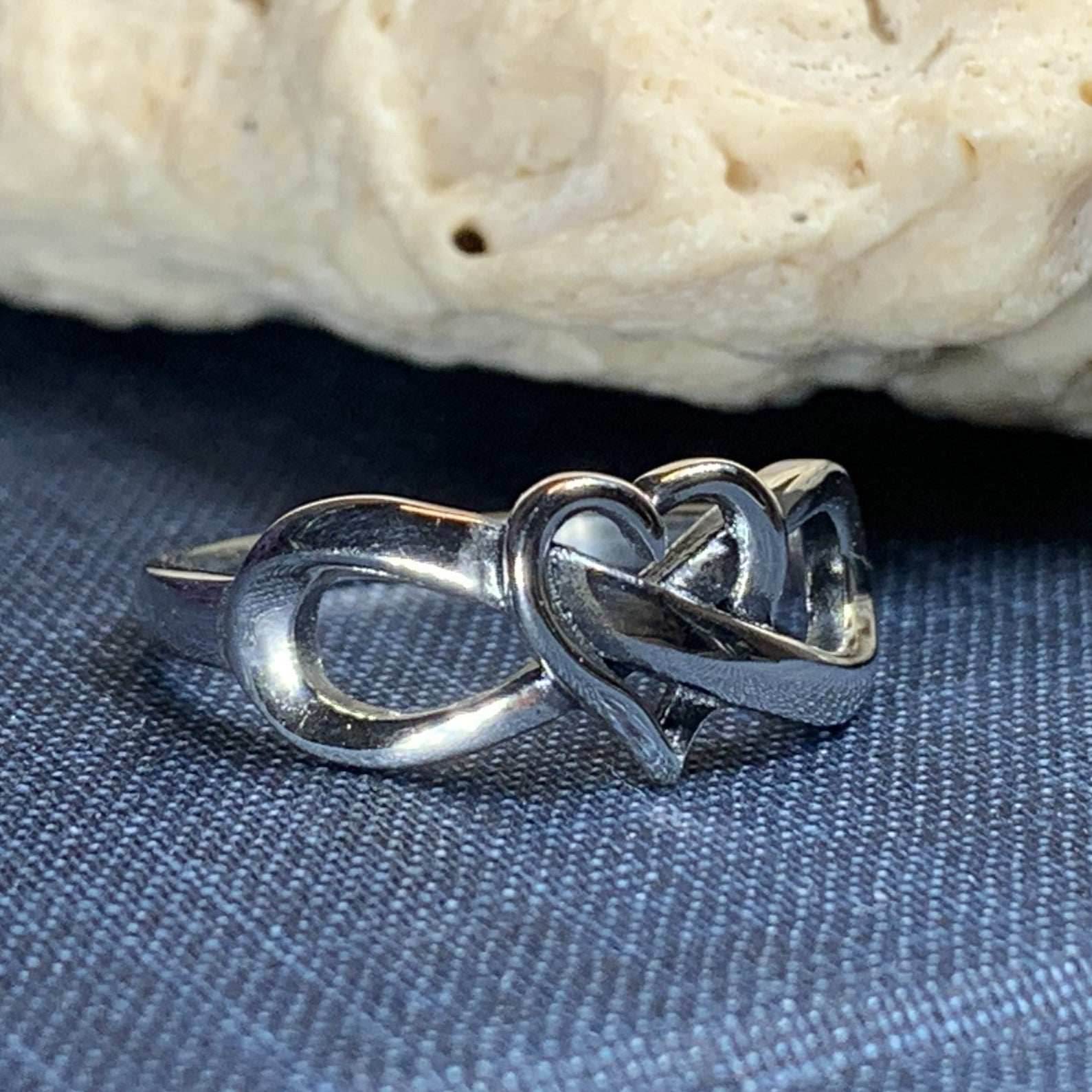 Infinity Heart Ring - 6