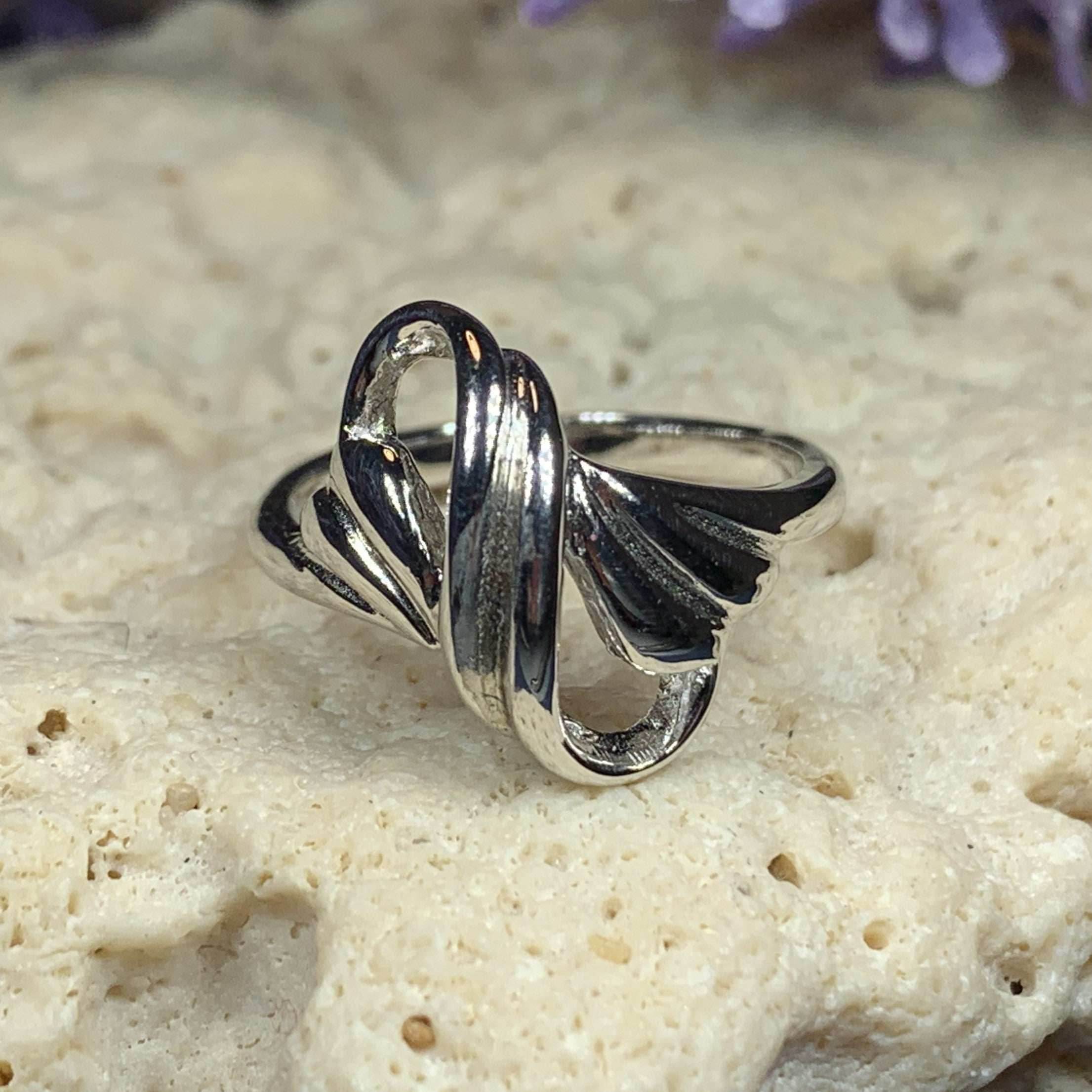 Celtic Knot Swirl Ring - 5