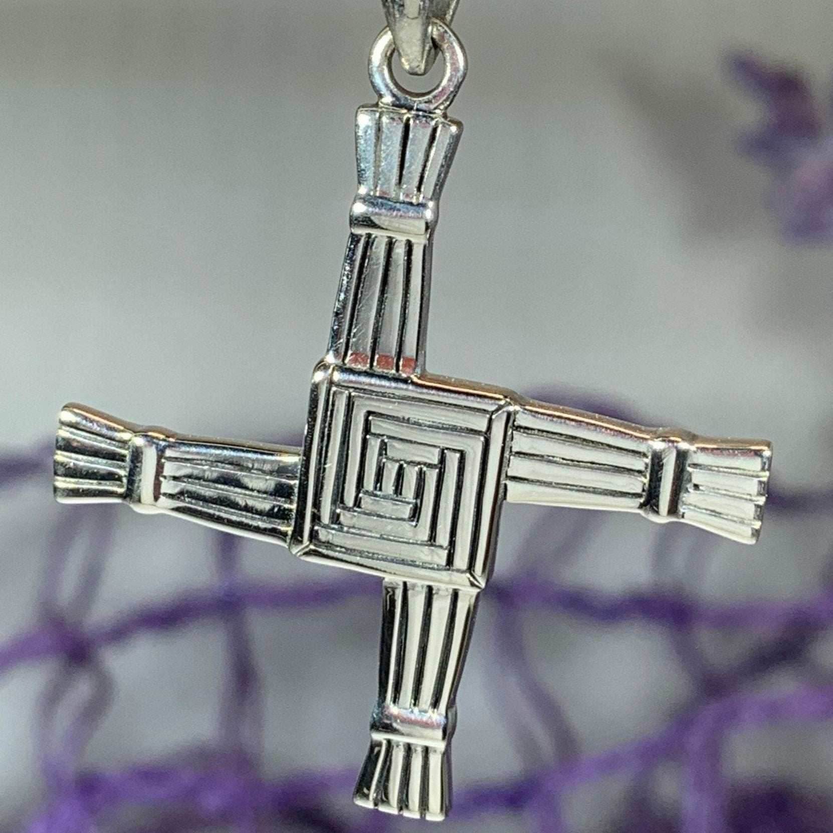 Large Saint Brigid’s Cross Necklace - 