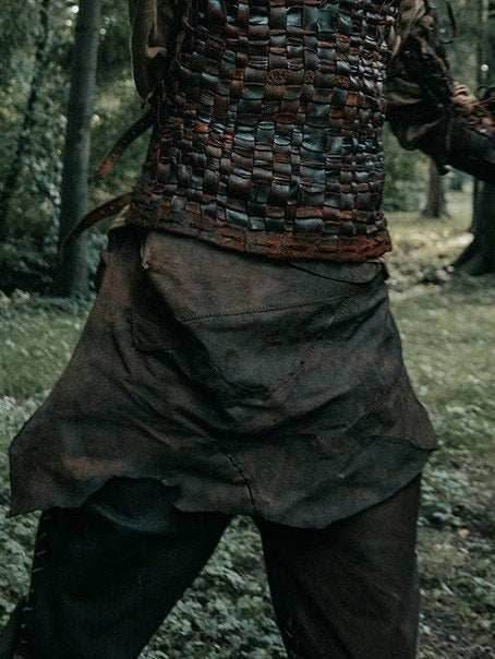 Vikings leather skirt - 