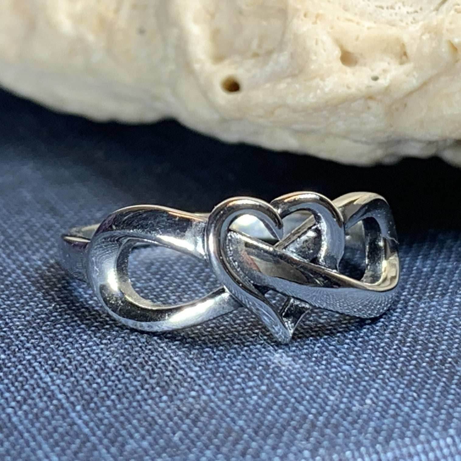 Infinity Heart Ring - 6