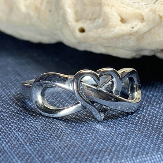 Infinity Heart Ring - 6