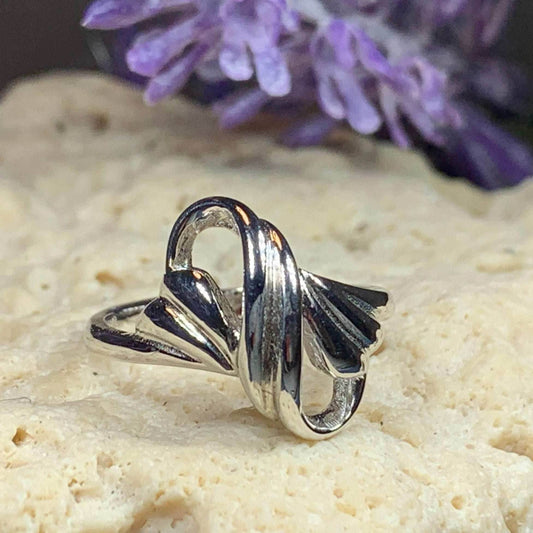 Celtic Knot Swirl Ring - 5