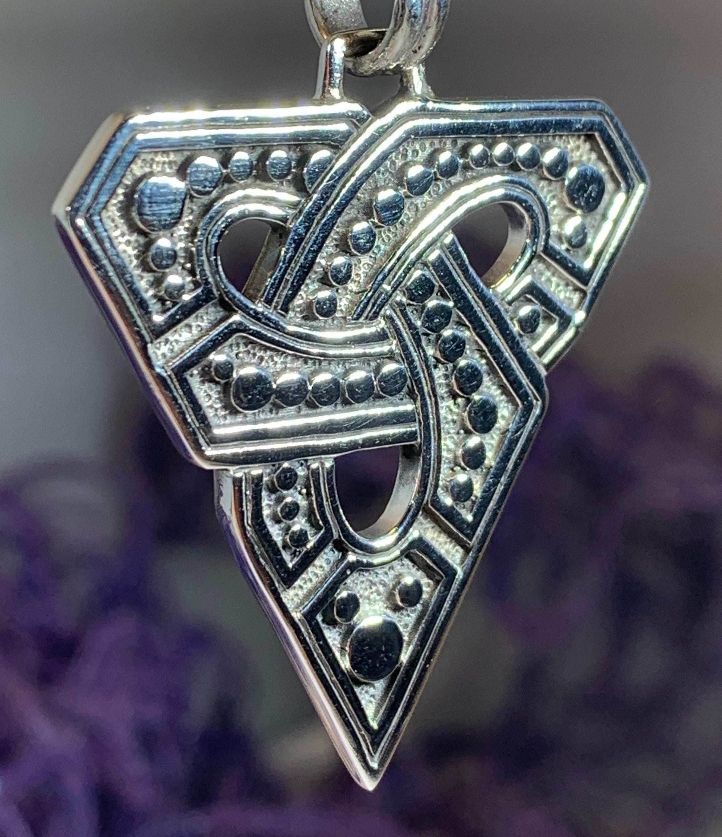 Inner Strength Trinity Knot Necklace - 18