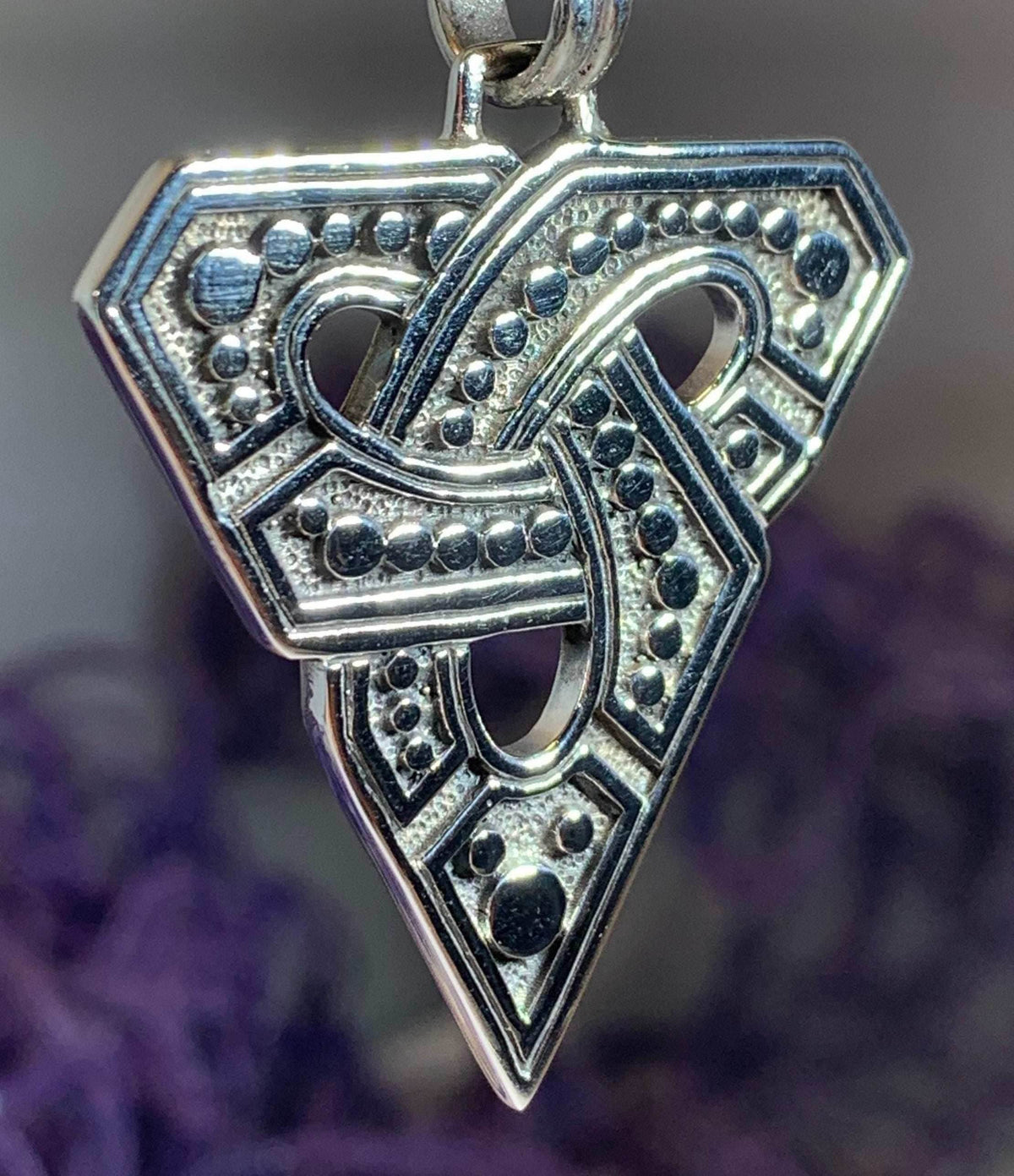 Inner Strength Trinity Knot Necklace - 18