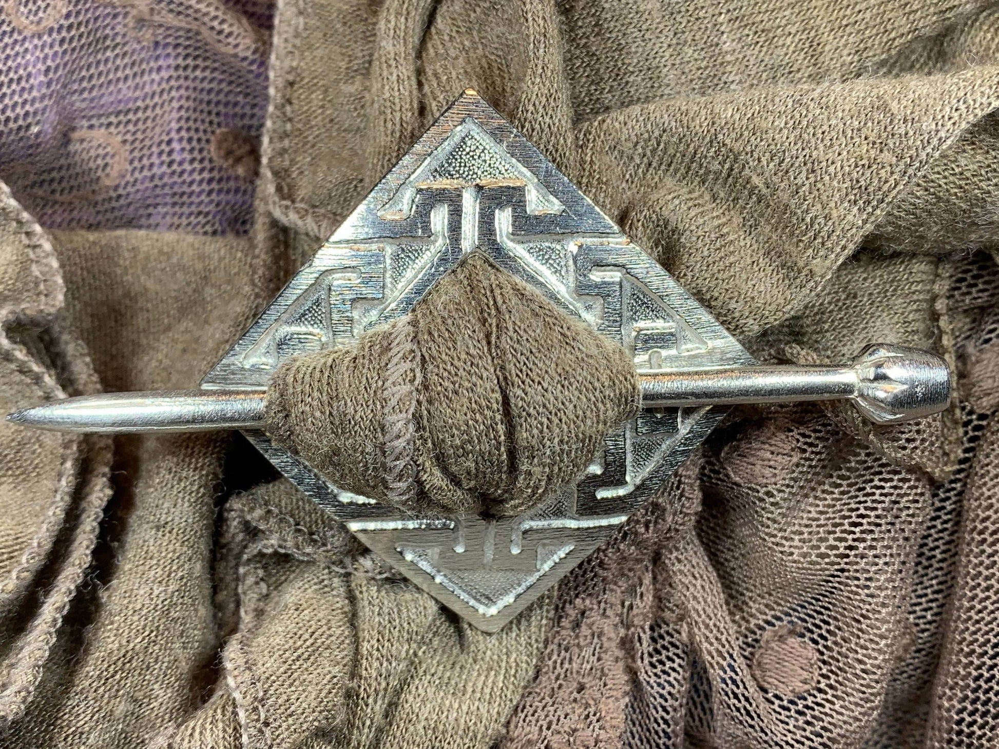 Brianna Celtic Scarf Ring - 