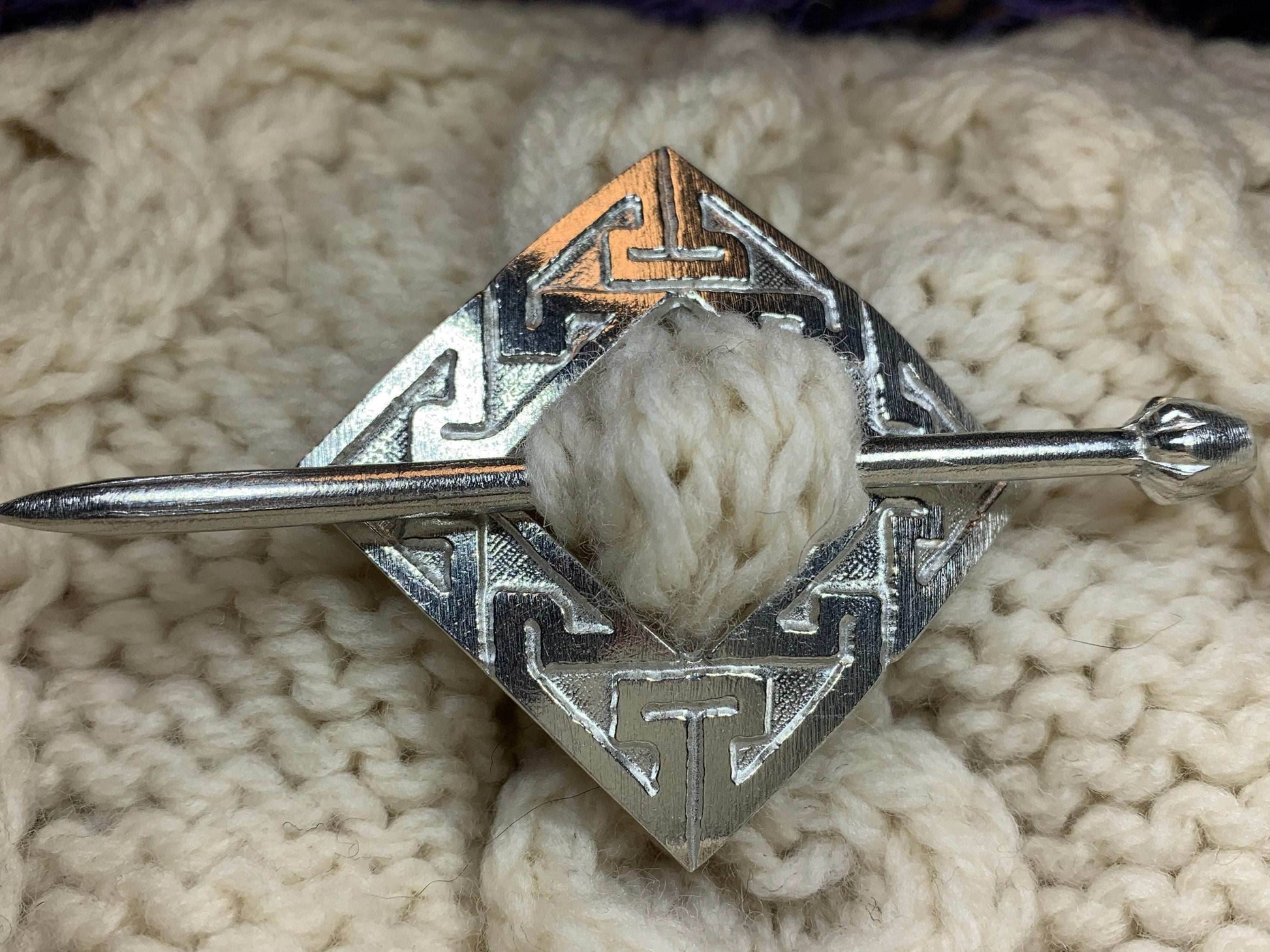 Brianna Celtic Scarf Ring - 