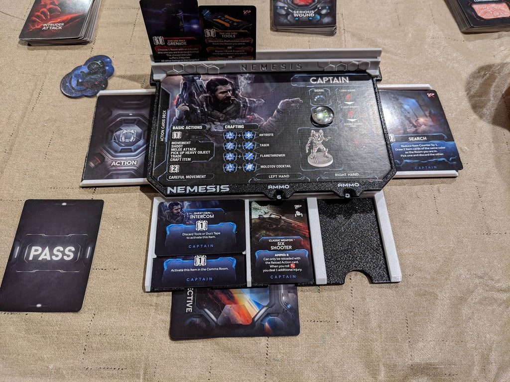 Player Dashboard for Nemesis