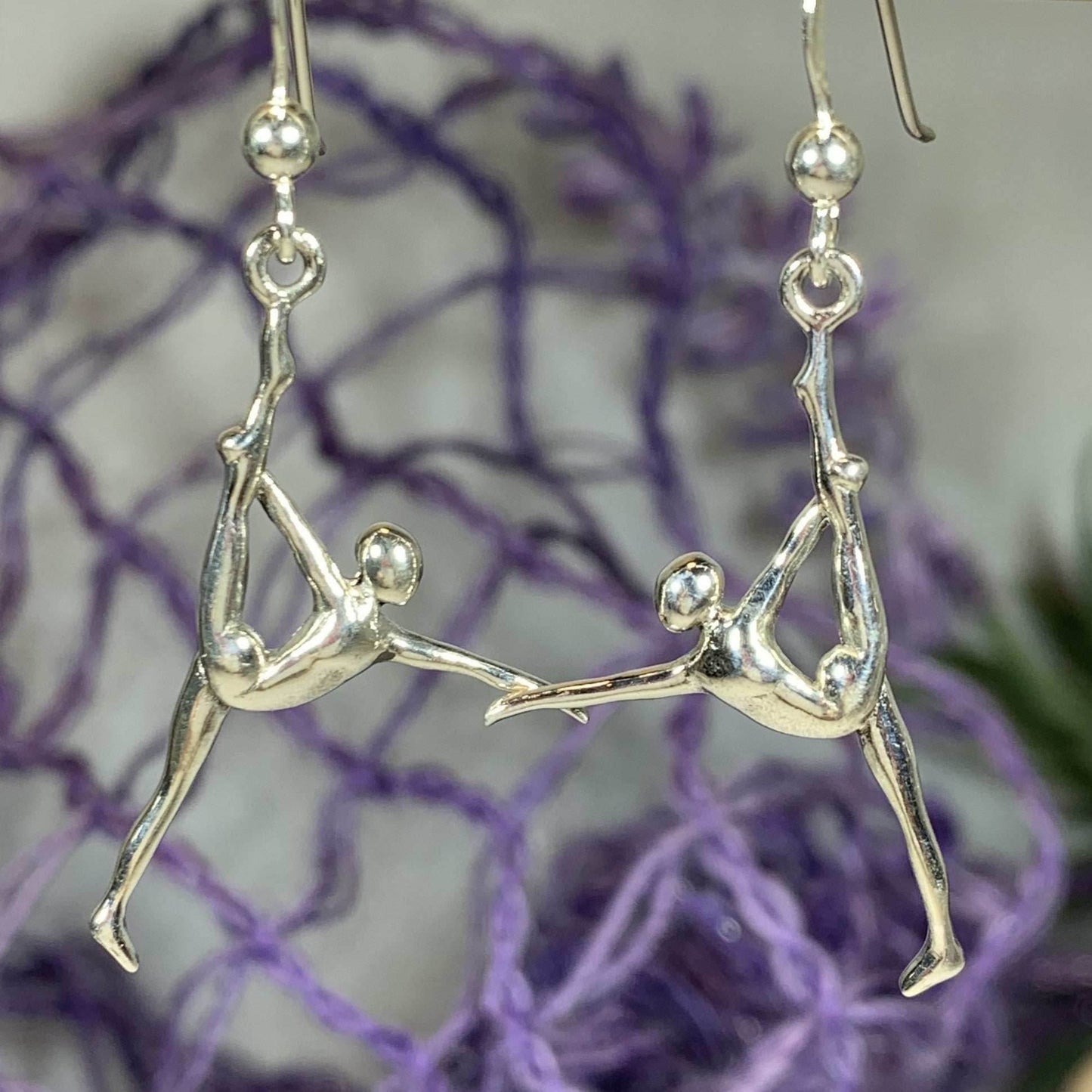 Yoga Pose Earrings - 