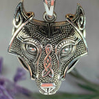 Viking Wolf Necklace - 18