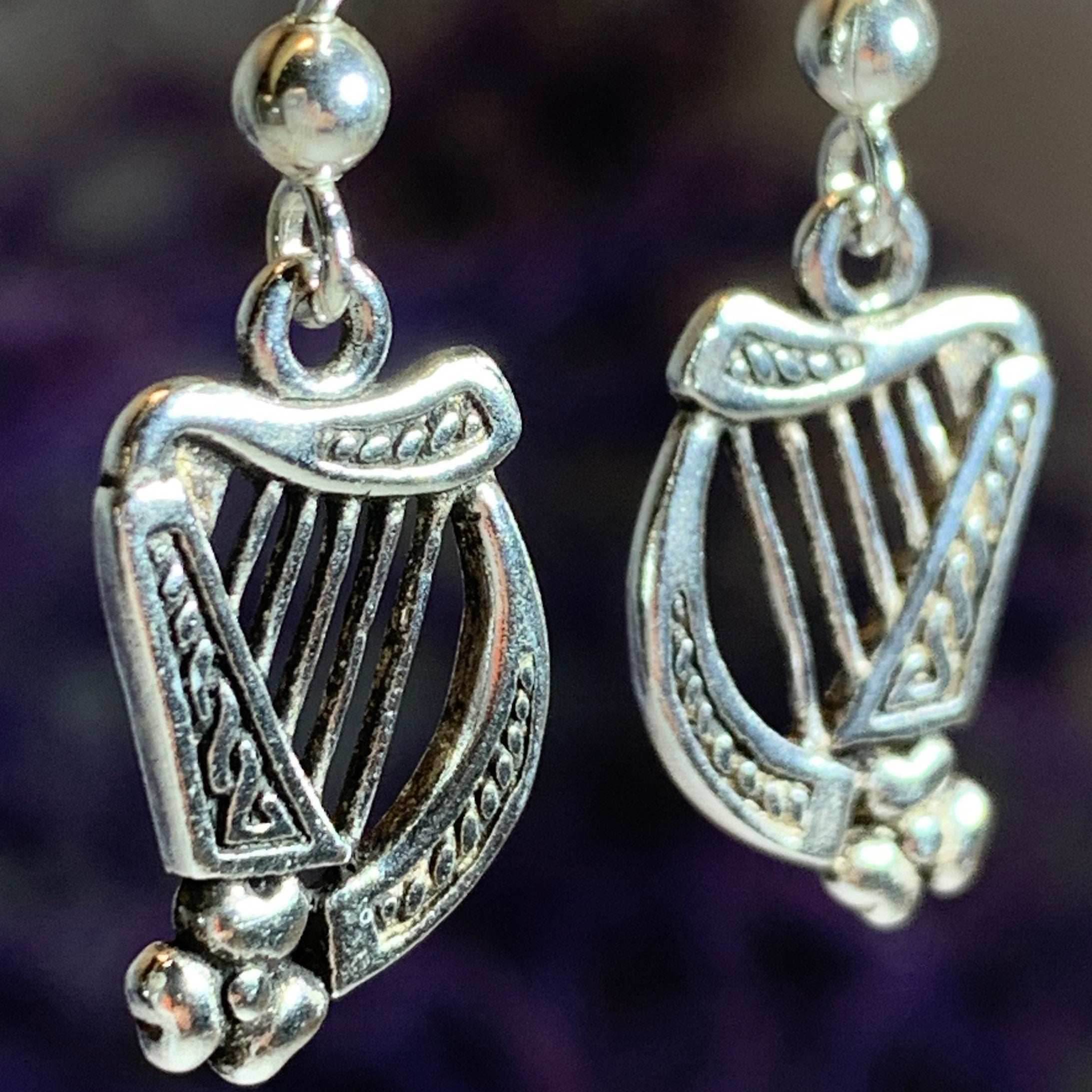 Sarai Harp Earrings - 