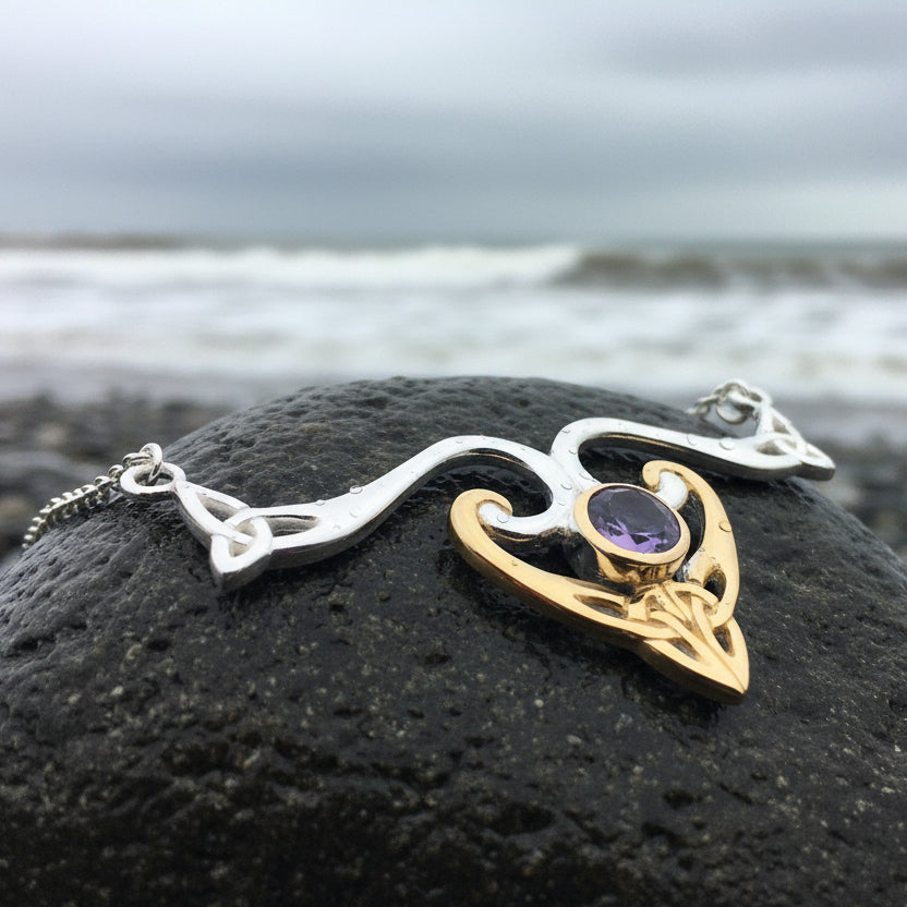 Koribella Trinity Knot Necklace