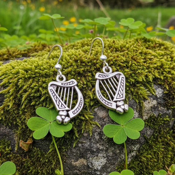 Sarai Harp Earrings