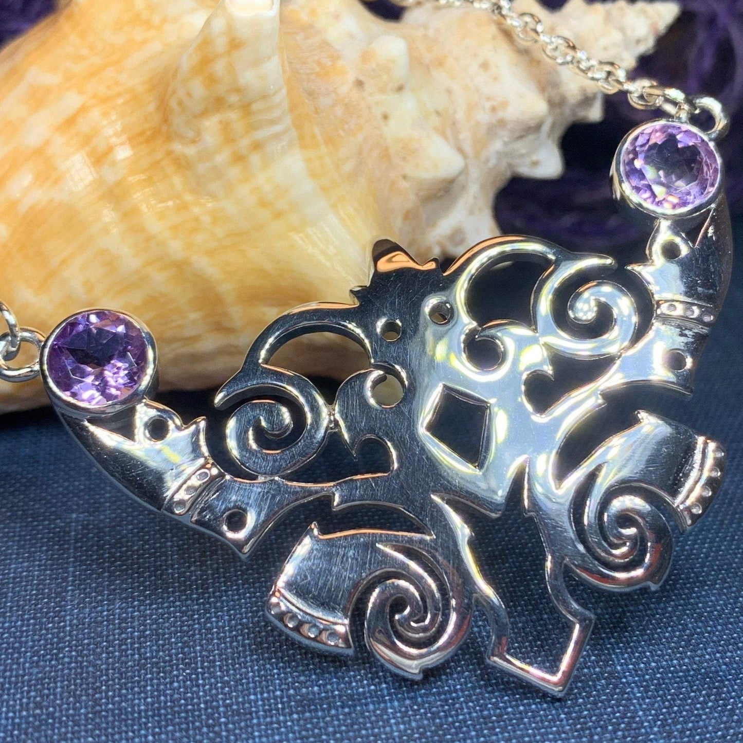 Emeria Celtic Goddess Necklace