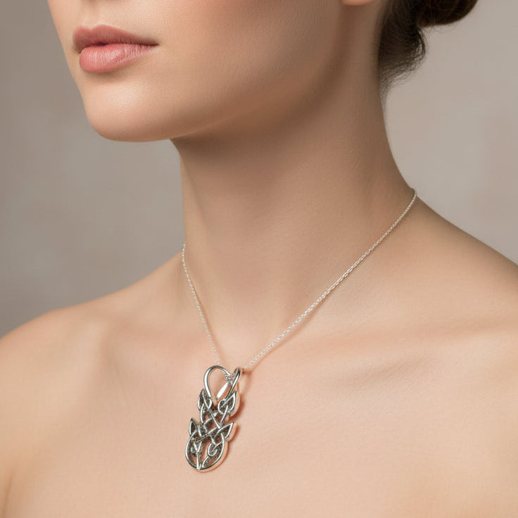 Adria Celtic Knot Necklace