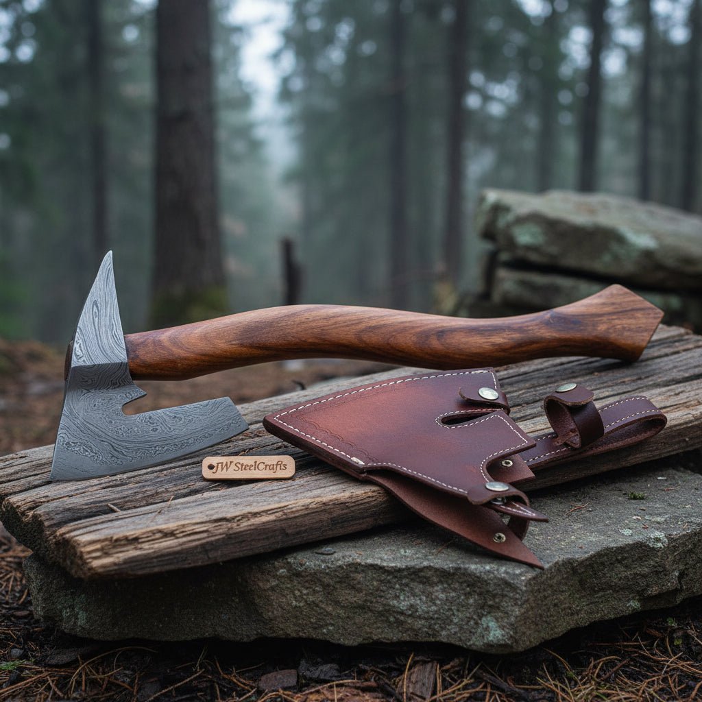 Axe Damascus Steel Axe Viking Axe Hatchet Axe Bearded Axe Tomahawk
