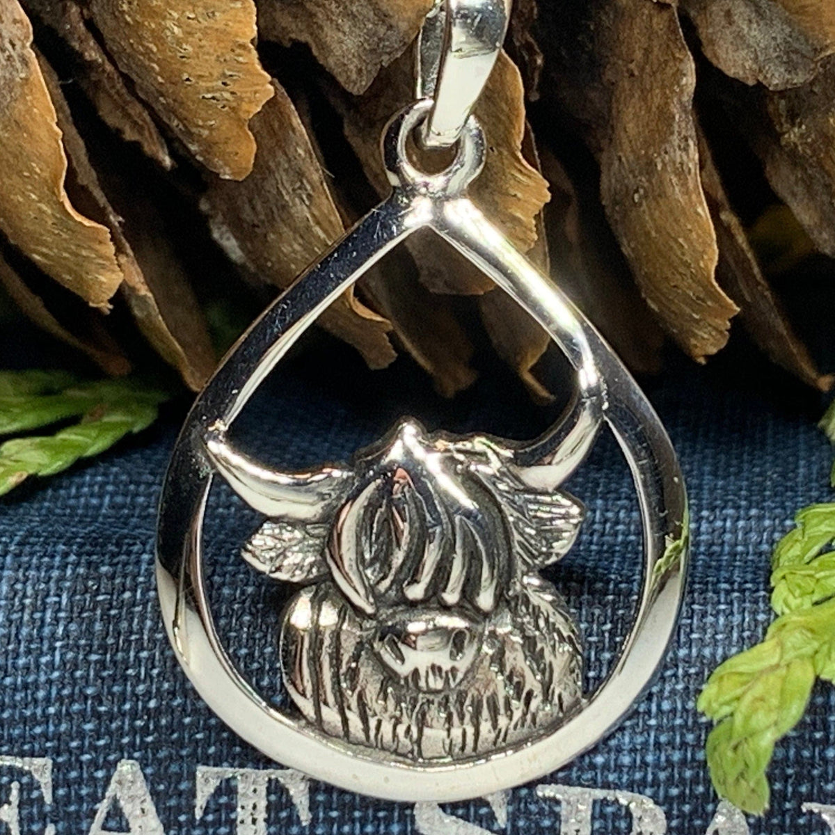 Highland Cow Necklace