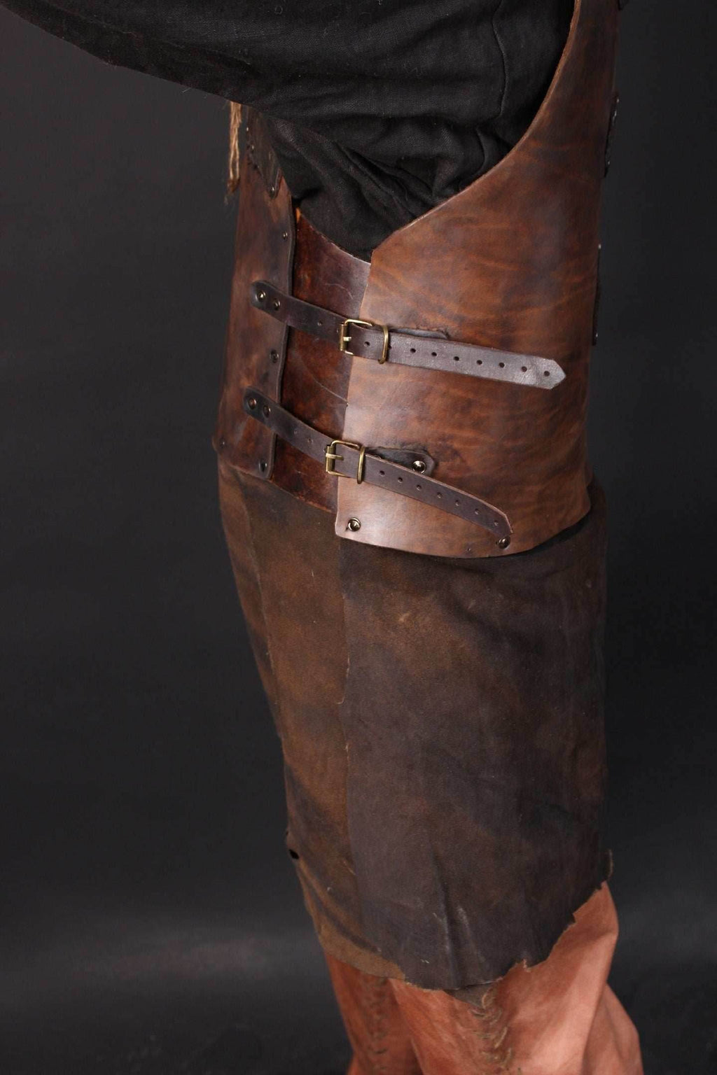 Viking larp leather armor - XS / Full payment