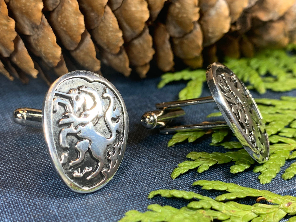 Lion & Unicorn of Scotland Cuff Links