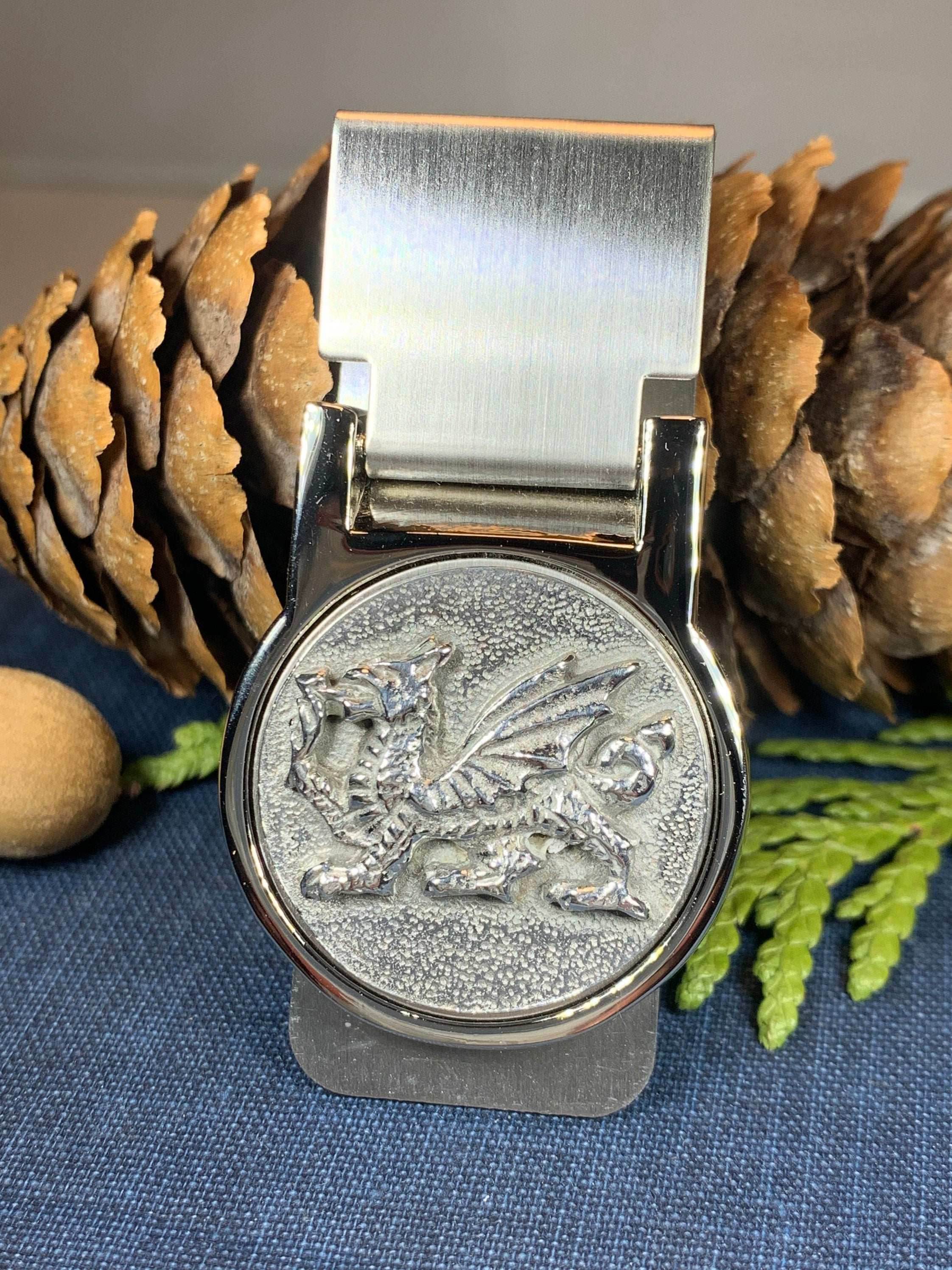 Welsh Dragon Money Clip - 