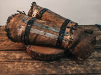 Medieval celtic bracers - brown (as pictured) / For two hands