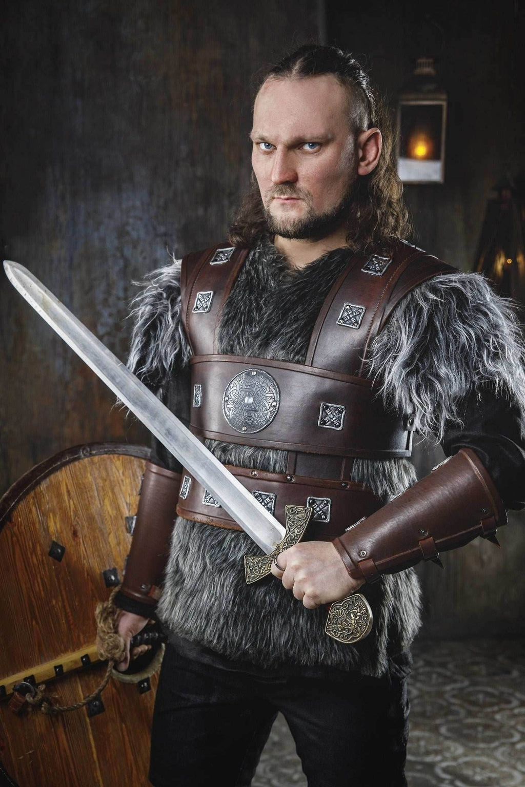 Uhtred costumeng men armor - S / Full payment