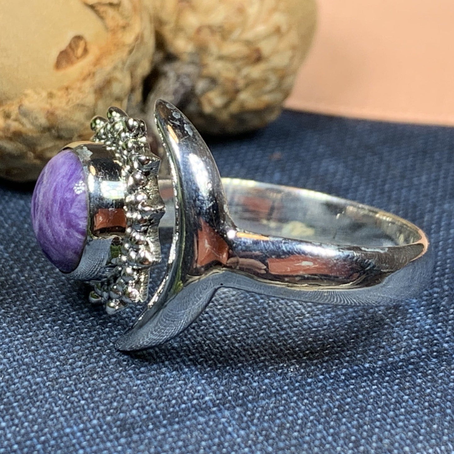 Bella Luna Crescent Moon Ring