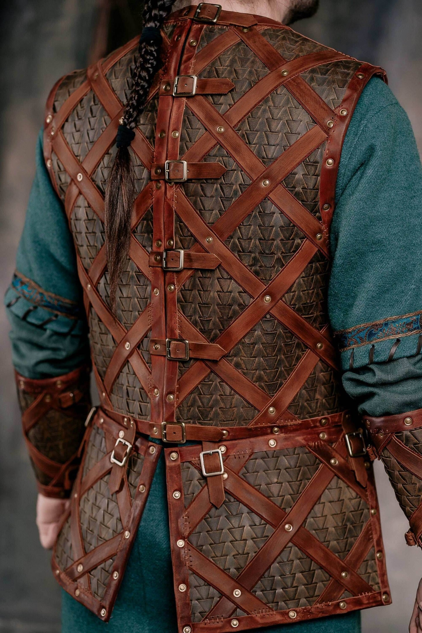 Viking Larp leather armor - XS / Full payment