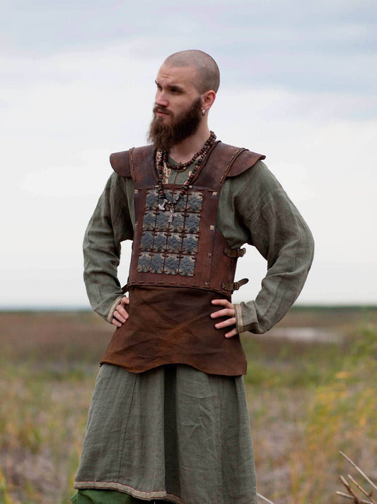 Viking larp leather armor - XS / Full payment
