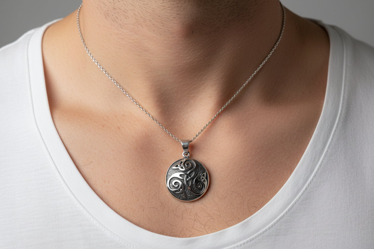Mochán Celtic Knot Necklace
