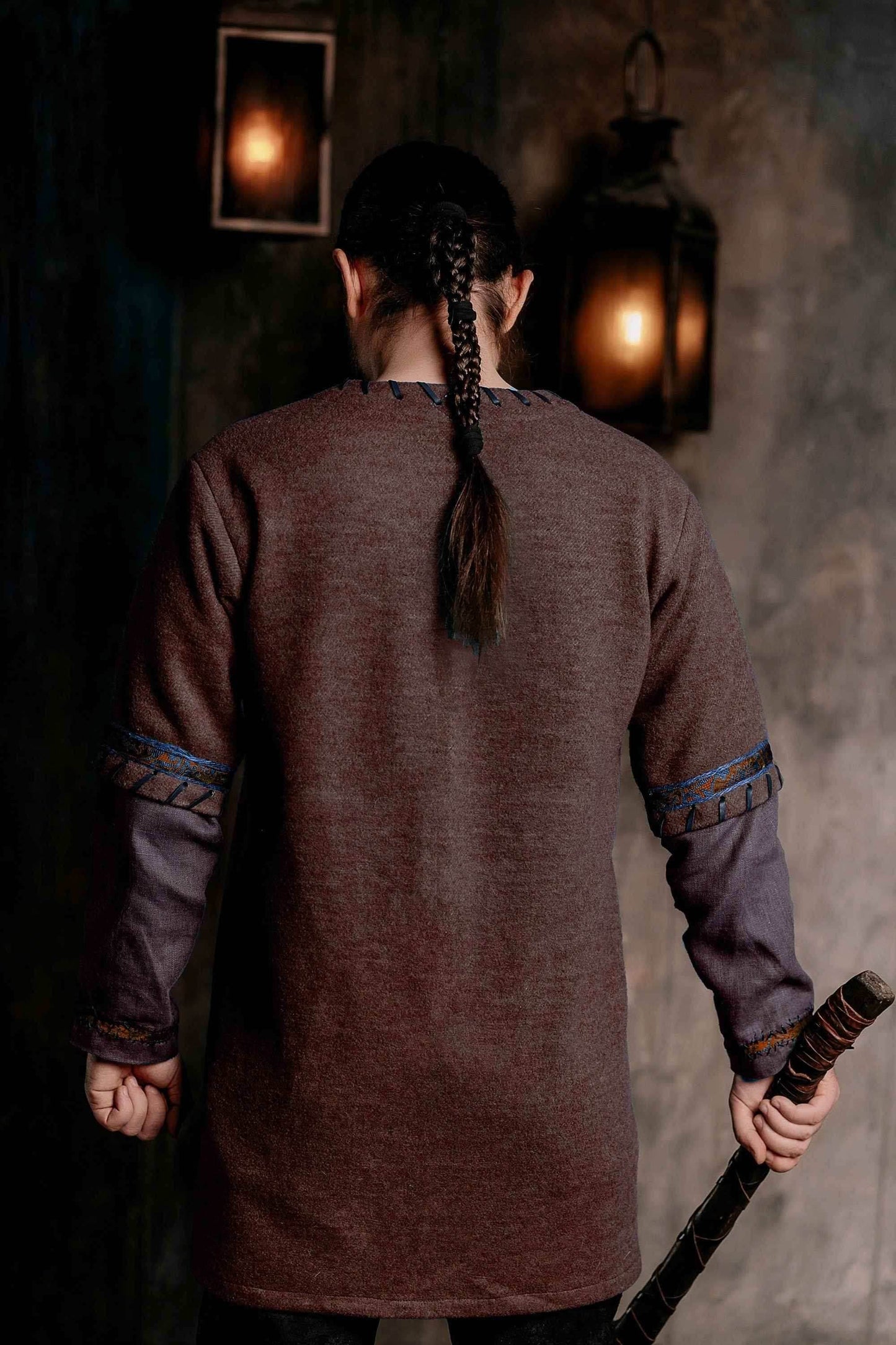 Wool celtic shirt - S